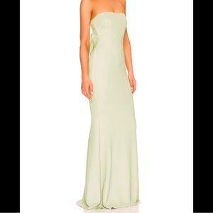 Katie May Light Green Evening Dress